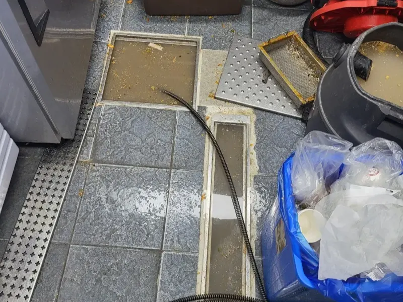 양산 상가·주방 배관 작업사례 4