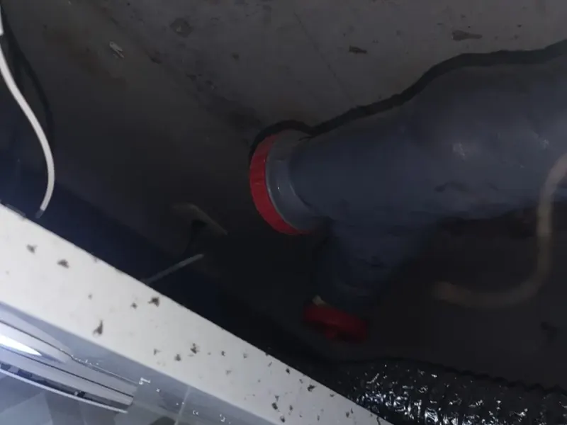 양산 물금 신도시 아파트 단지 공용관 막힘
