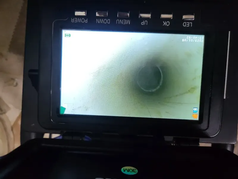 양산 배관 내시경 진단 작업사례 2